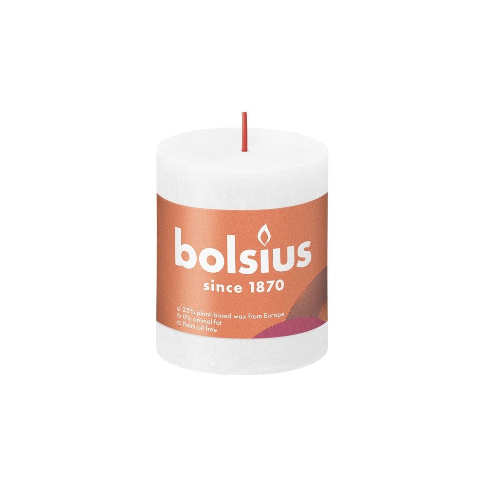 Bolsius Rustic White Candle