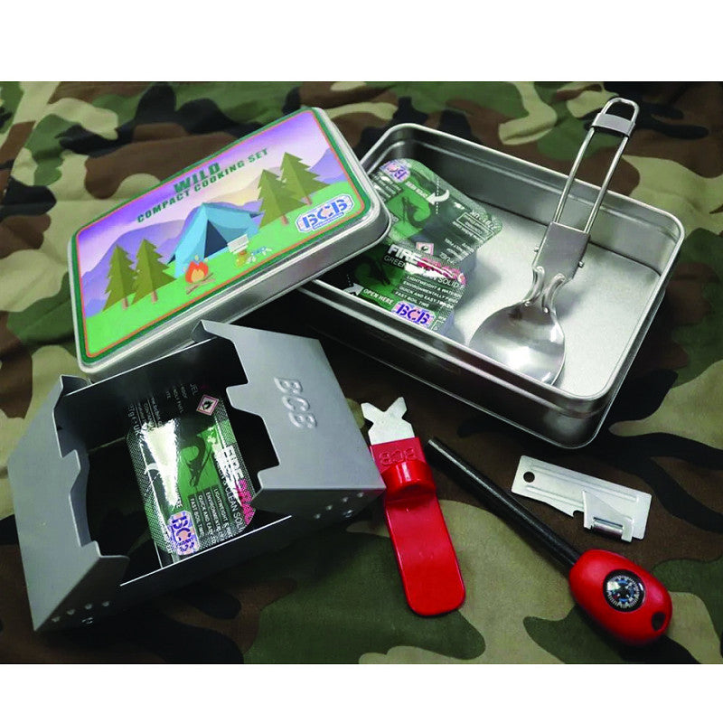 Compact Cook Set - All-in-one for Outdoor & Emergency Use (BCB)