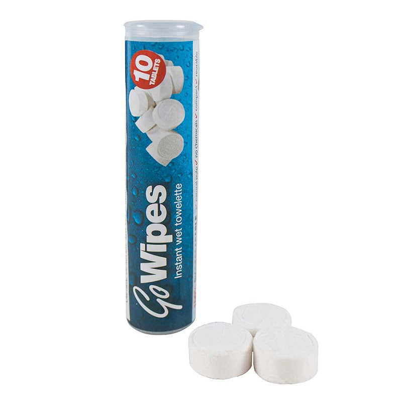 Wet Wipes - Go Wipes (10 tablets) BCB