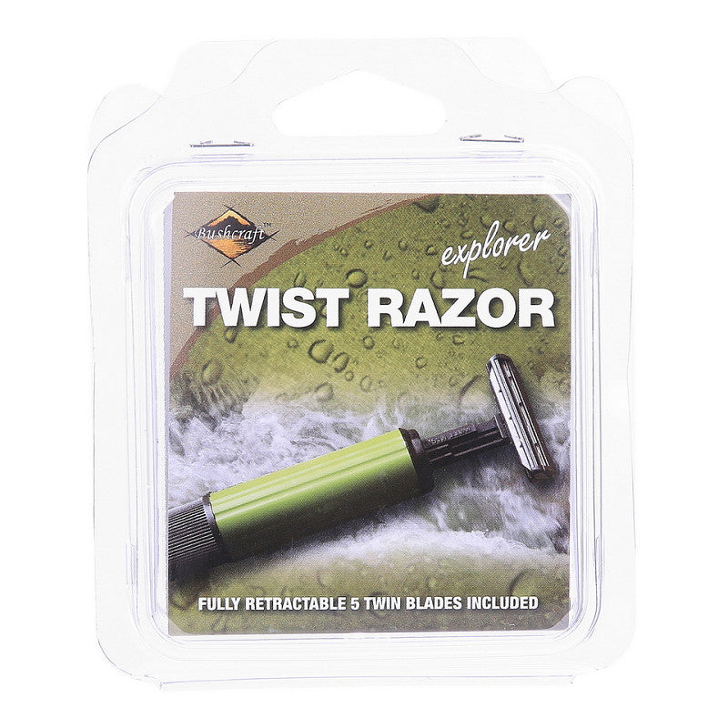 Razor - Compact Travel Razor with 4 Replacement Blades