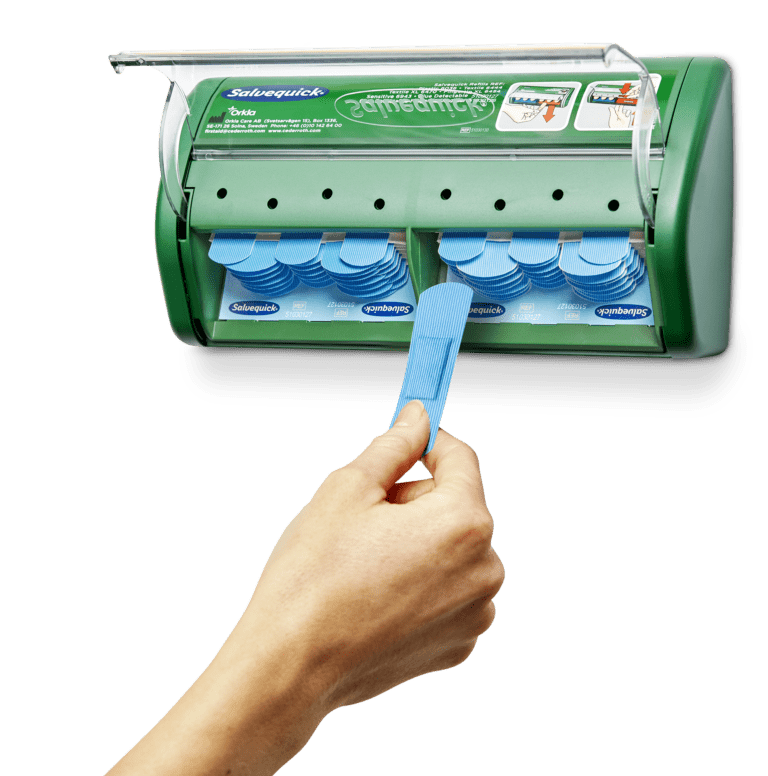 Salvequick Plaster Dispenser detectable