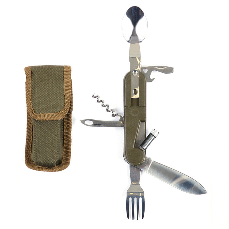 Multifunctional Cutlery with Flashlight