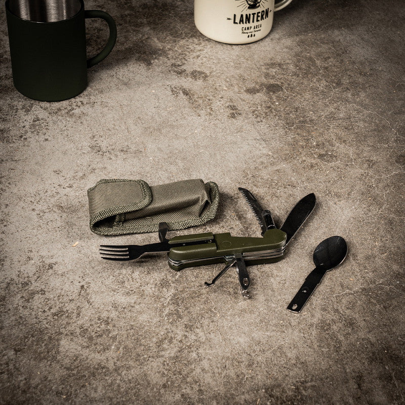 Multifunctional Cutlery with Flashlight