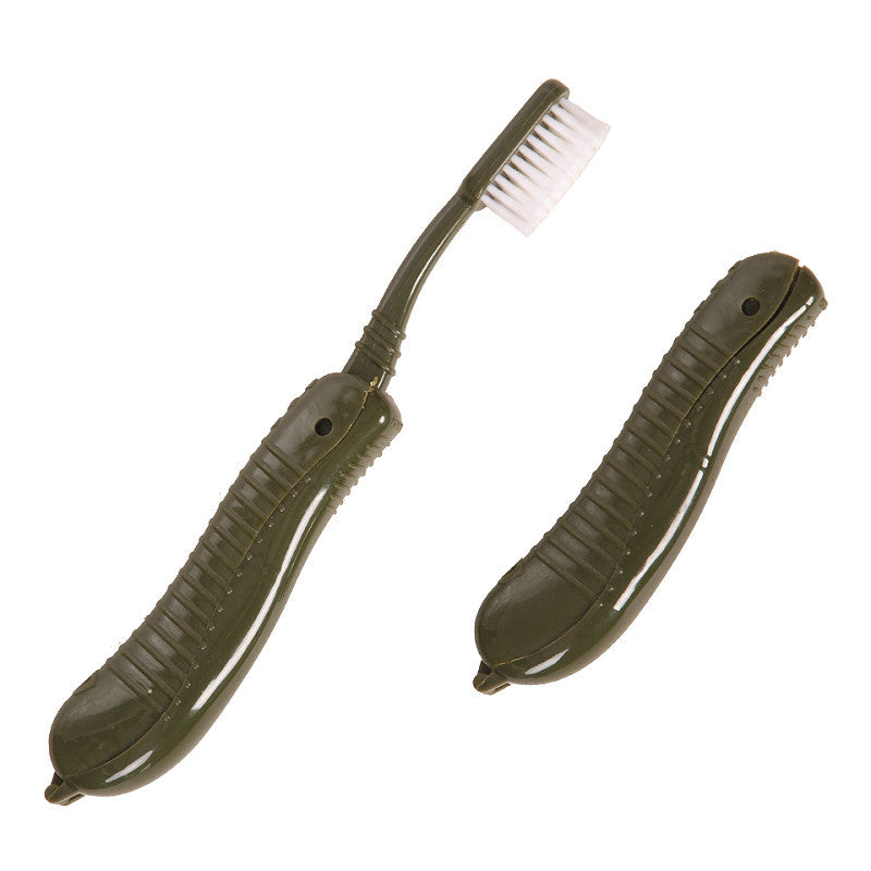 Foldable toothbrush