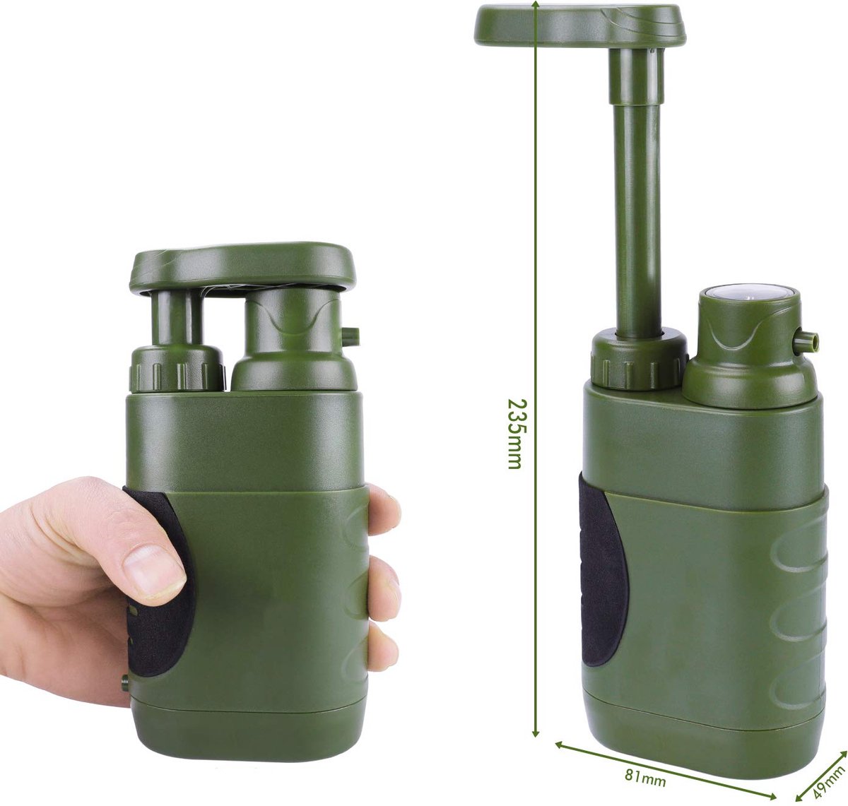 Best 3,000 liter army water filter with 2 year warranty
