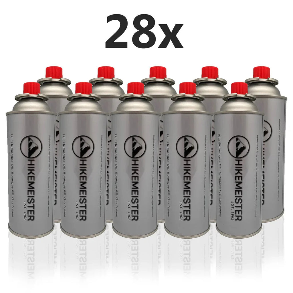 Hikemeister® Butaan Gasbus – 227g | Voor Kooktoestellen & Branders