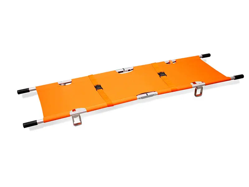 Stretcher double foldable