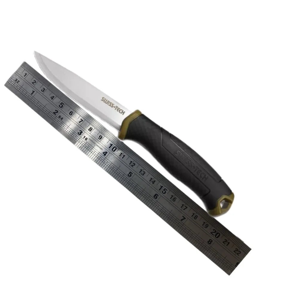 Swiss Tech survival knife with sheath