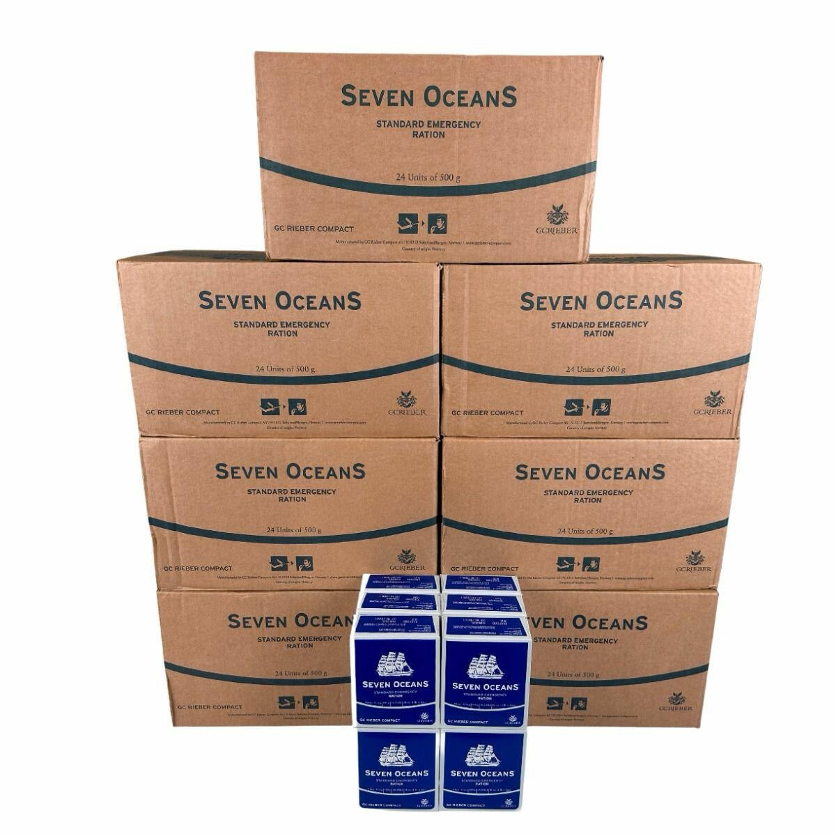 Seven Oceans Emergency Rations 6 Months - Long Shelf Life