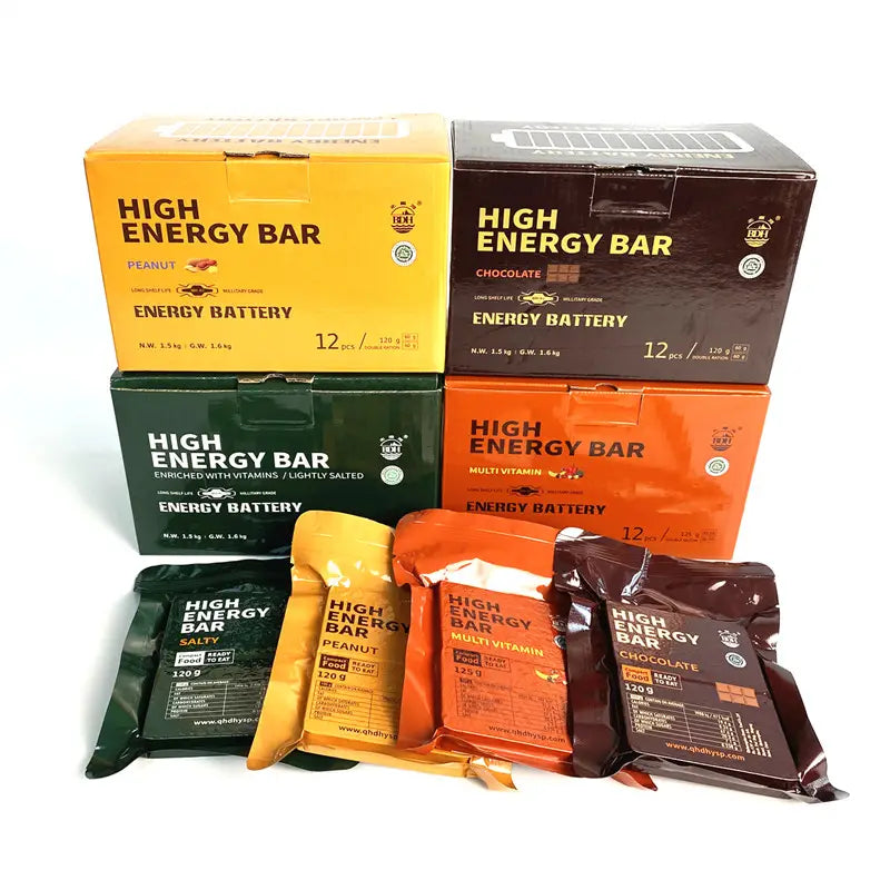 Emergency Ration - High Energy Bar - 12 Pack - 20 years shelf life