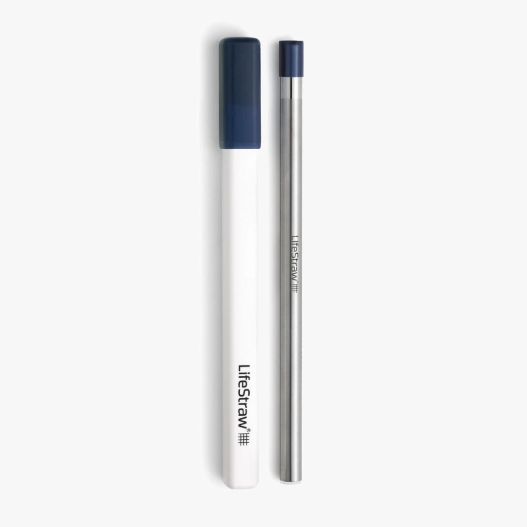 Lifestraw Sip - Reusable Steel Filter Straw with Carrying Case