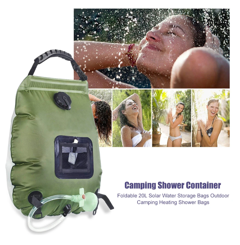 Solar Shower Bag 20L Heated Camping