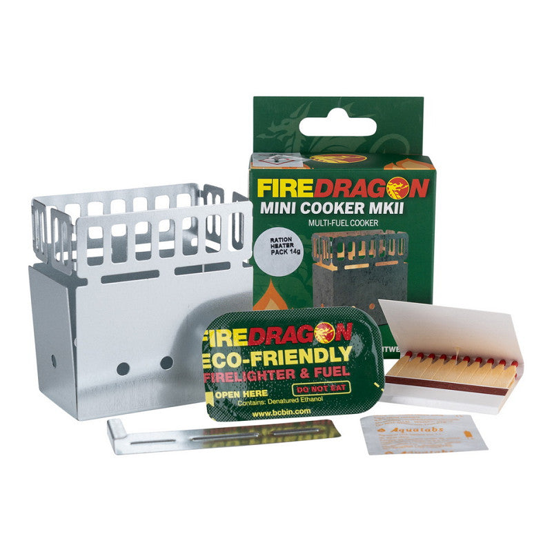 Fire Dragon Mini Cooker MKII + Fuel BCB