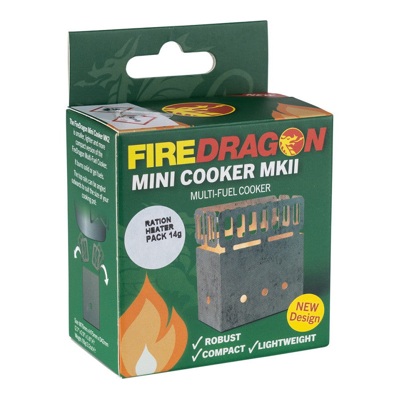 Fire Dragon Mini Cooker MKII + Fuel BCB