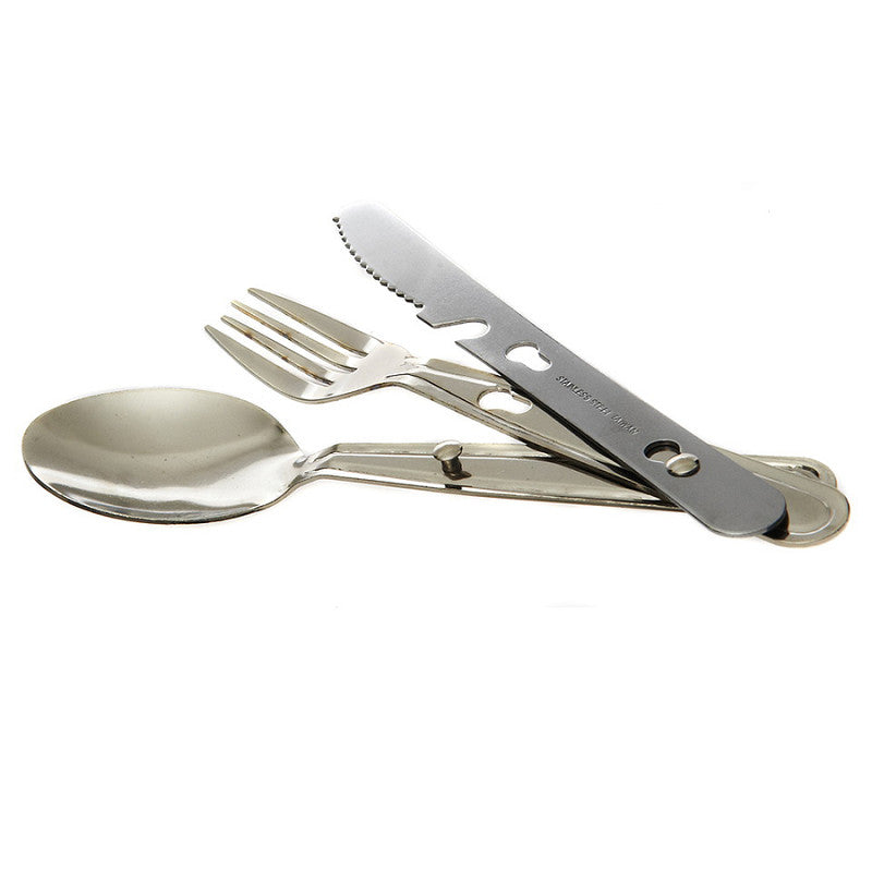 Metal cutlery set