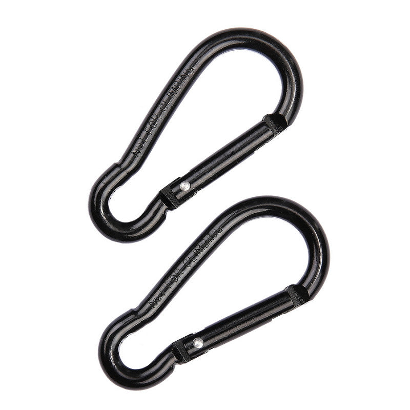 Carabiner (2 pieces) BCB 6mm
